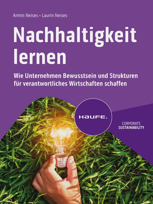 Title details for Nachhaltigkeit lernen by Armin Neises - Available